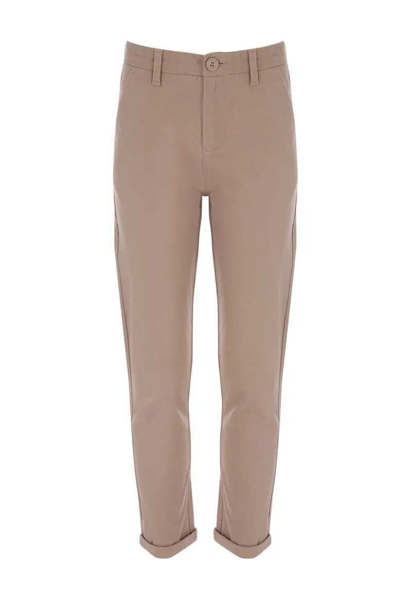 Older Boy Beige Chino Trousers
