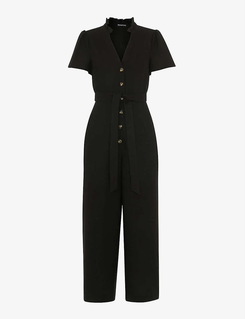 Emmie relaxed-fit linen jumpsuit