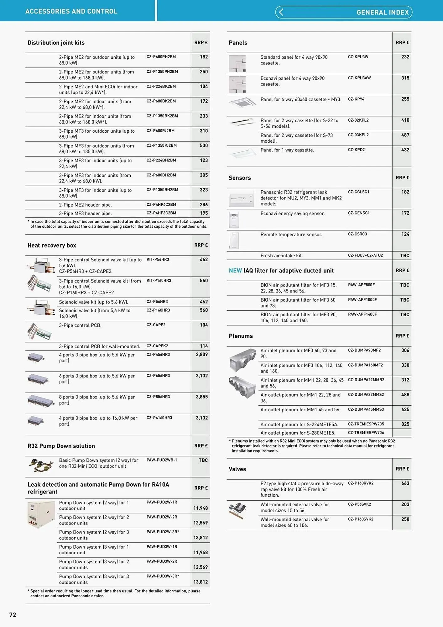 Panasonic leaflet from 12 August to 31 December 2025 - Catalogue Page 72