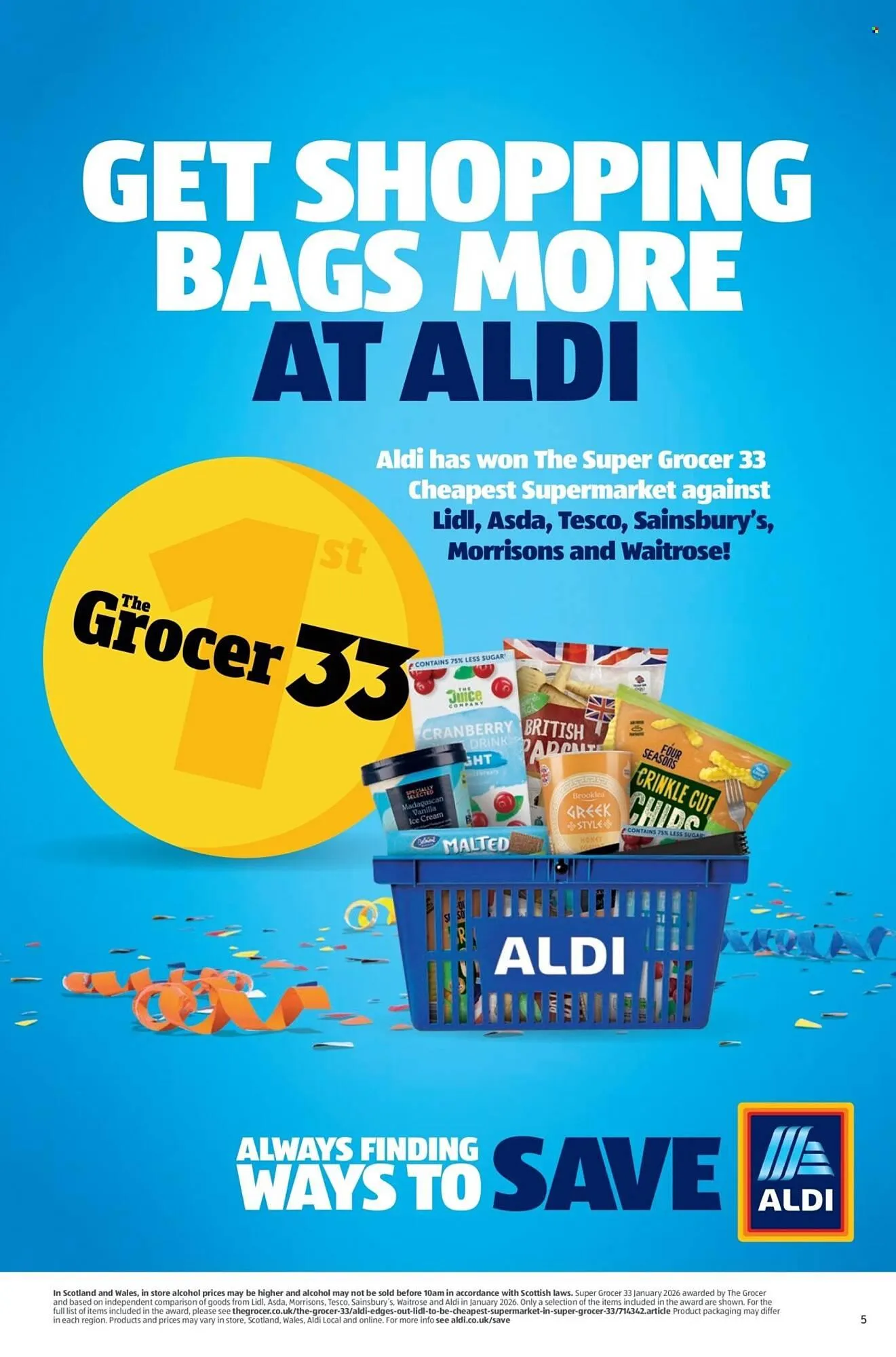 Aldi leaflet from 26 February to 26 February 2026 - Catalogue Page 5