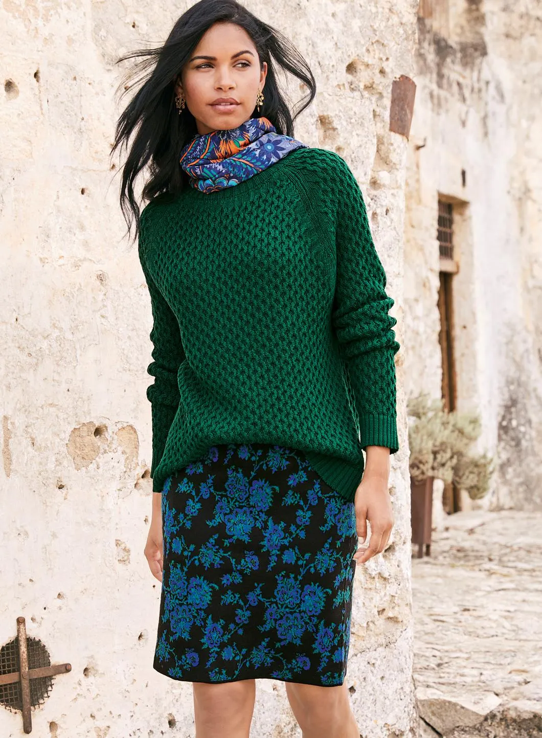 Indienne Pencil Skirt