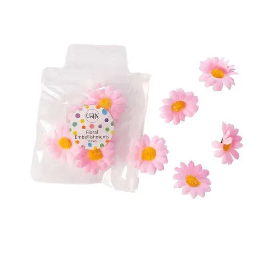 1893 Crafts Daisy Floral Craft Embellishments