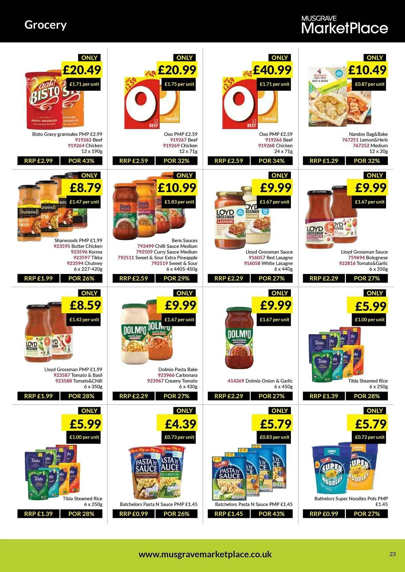 Musgrave MarketPlace leaflet from 23 June to 13 July 2025 - Catalogue Page 23