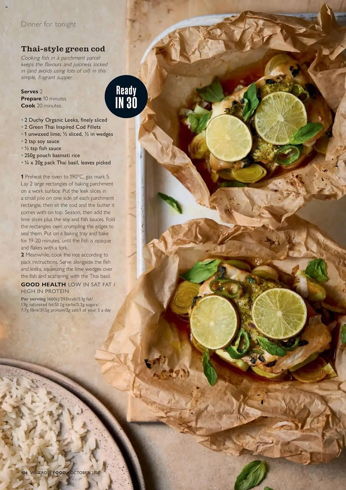 Waitrose catalogue from 1 October to 1 November 2025 - Catalogue Page 126