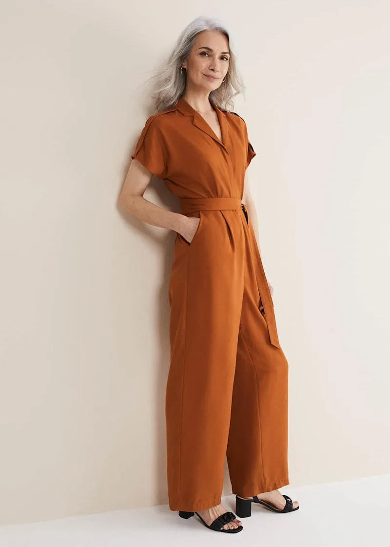Cora Belted Jumpsuit
