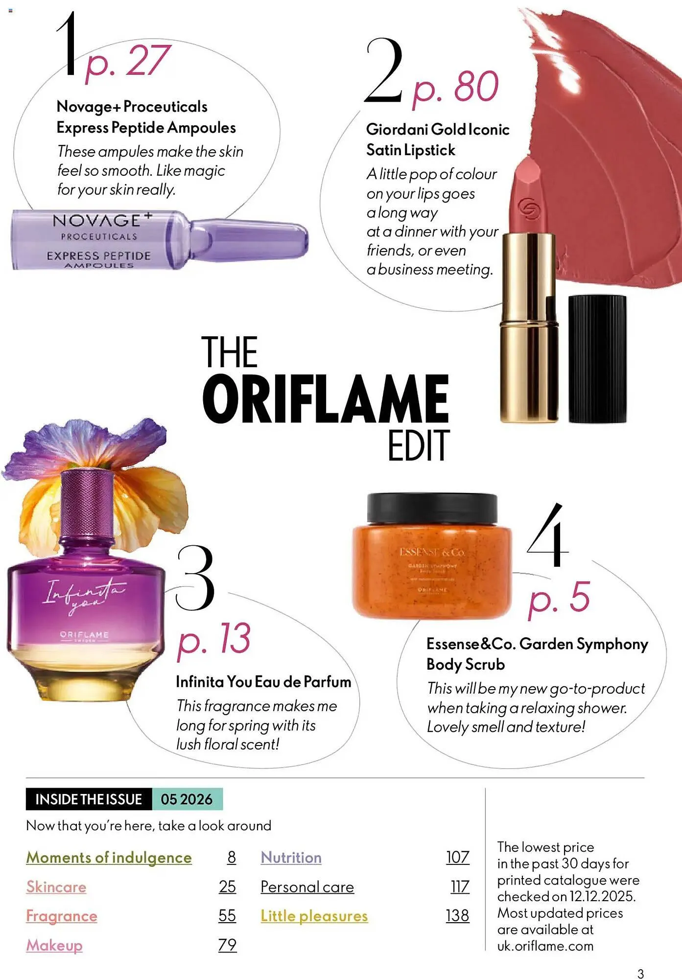 Oriflame catalogue from 25 March to 15 April 2026 - Catalogue Page 3