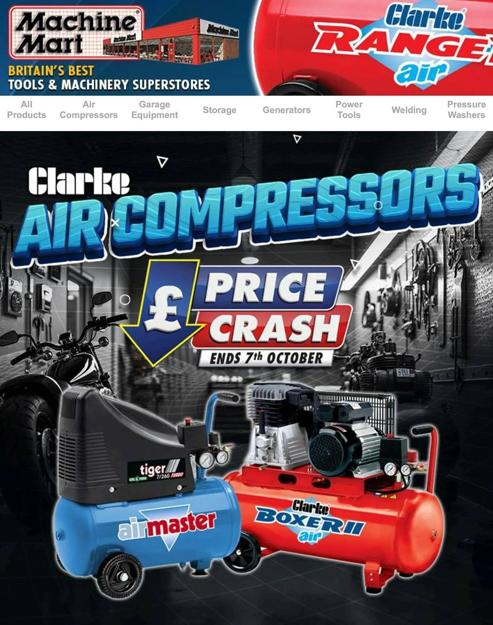 Machine Mart catalogue from 29 September to 7 October 2025 - Catalogue Page 1