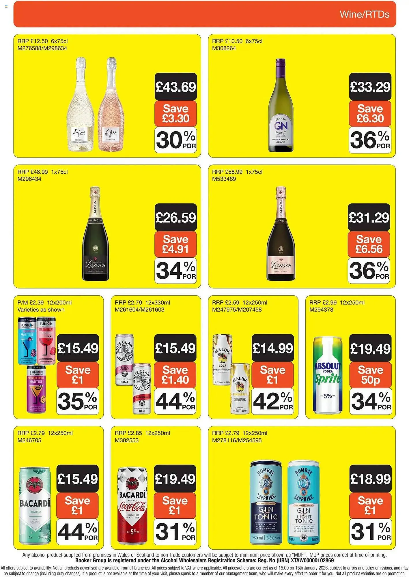 Booker Wholesale brochure from 4 February to 4 March 2026 - Catalogue Page 16