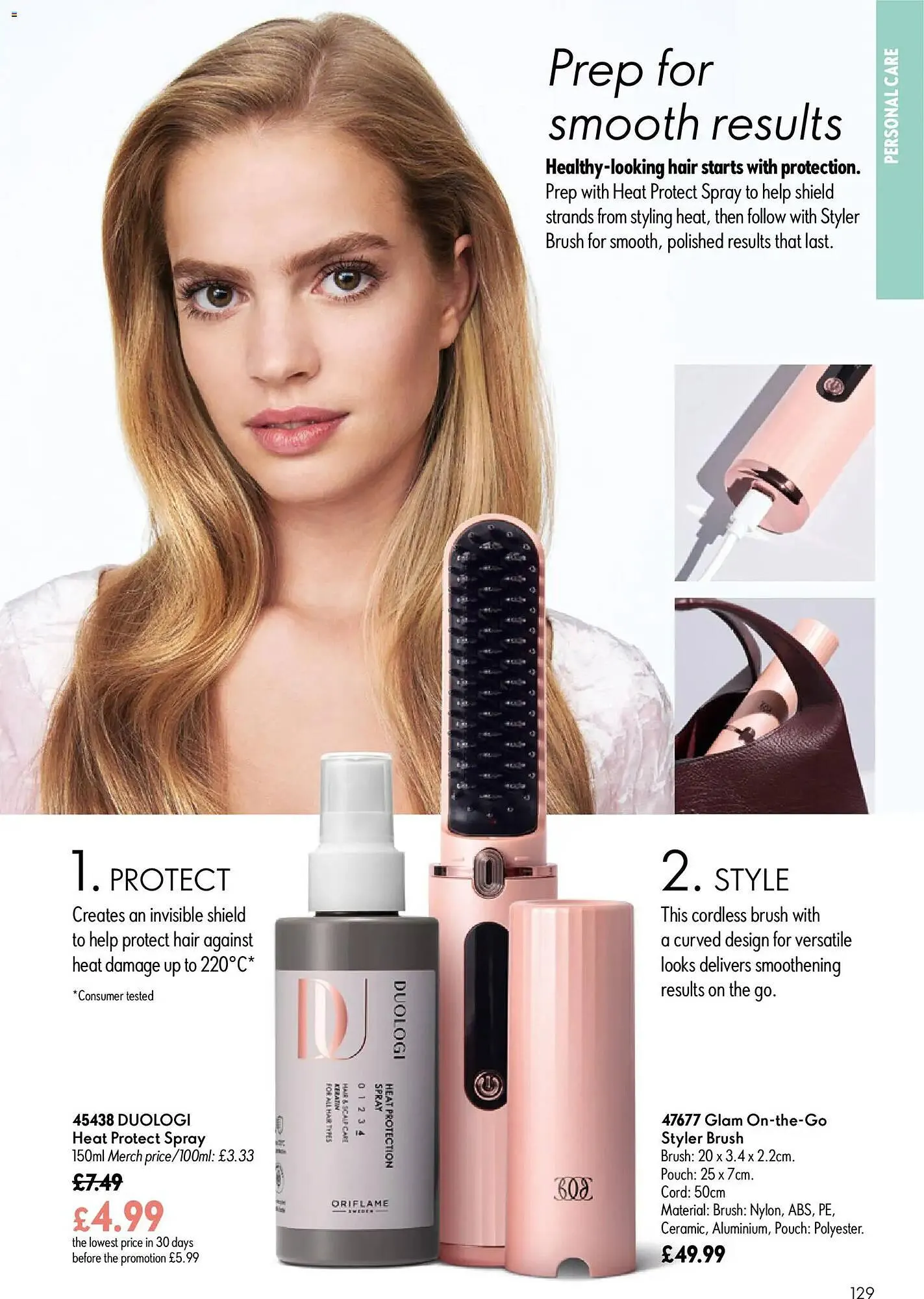 Oriflame catalogue from 17 June to 8 July 2026 - Catalogue Page 129