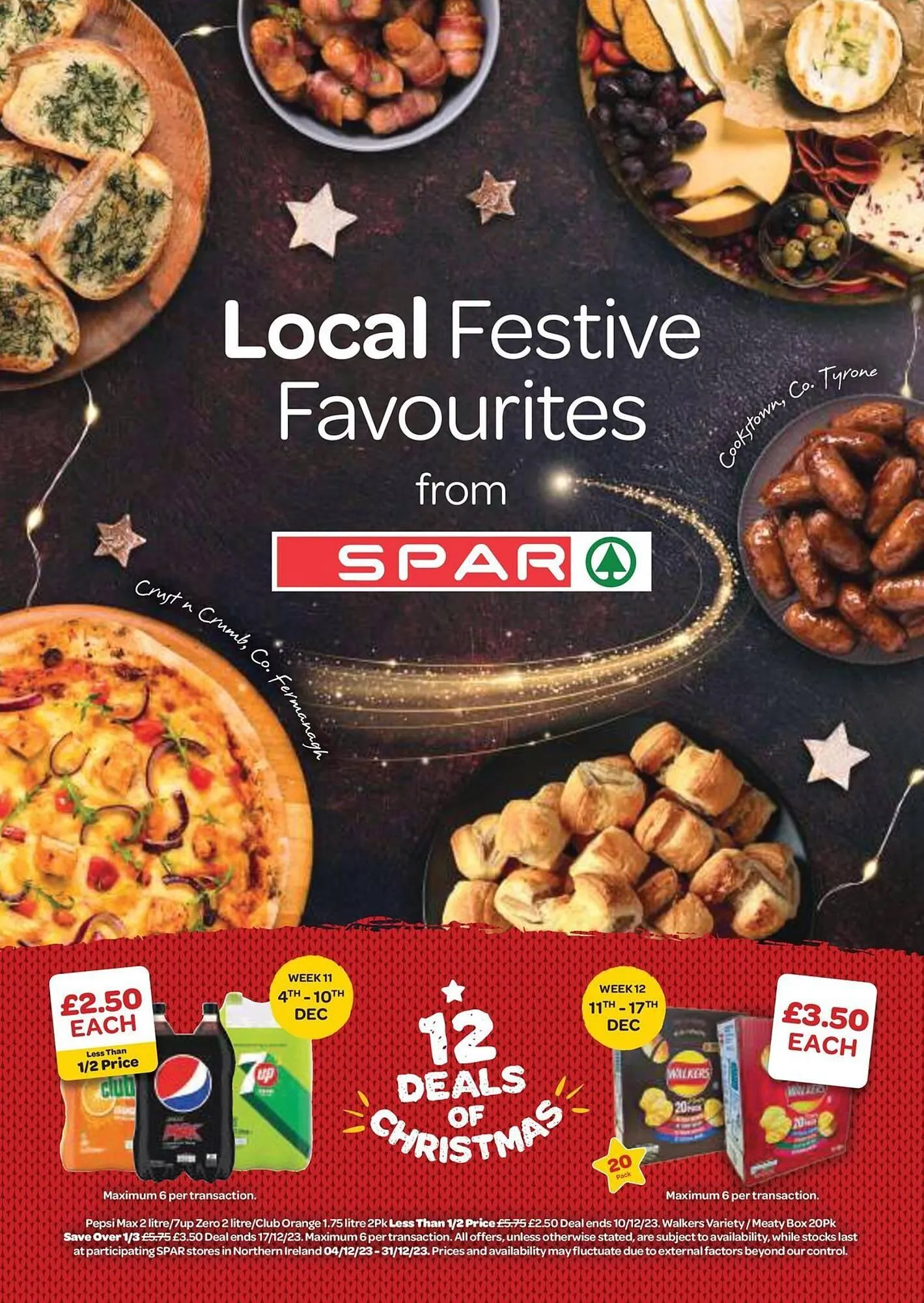 Spar leaflet from 4 December to 31 December 2023 - Catalogue Page 1