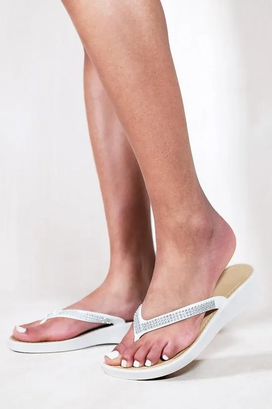 'Kimora' Wedge Flip Flops