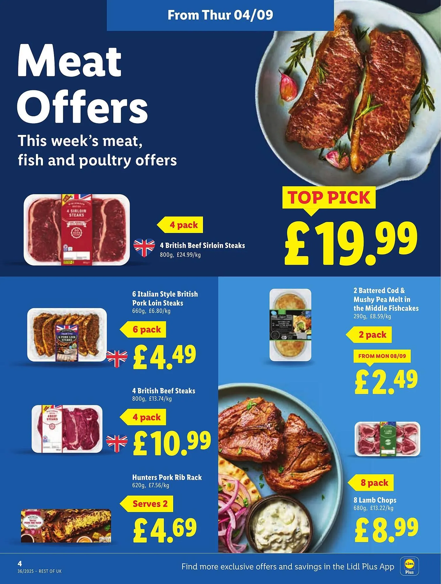 Lidl leaflet from 4 September to 10 September 2025 - Catalogue Page 4