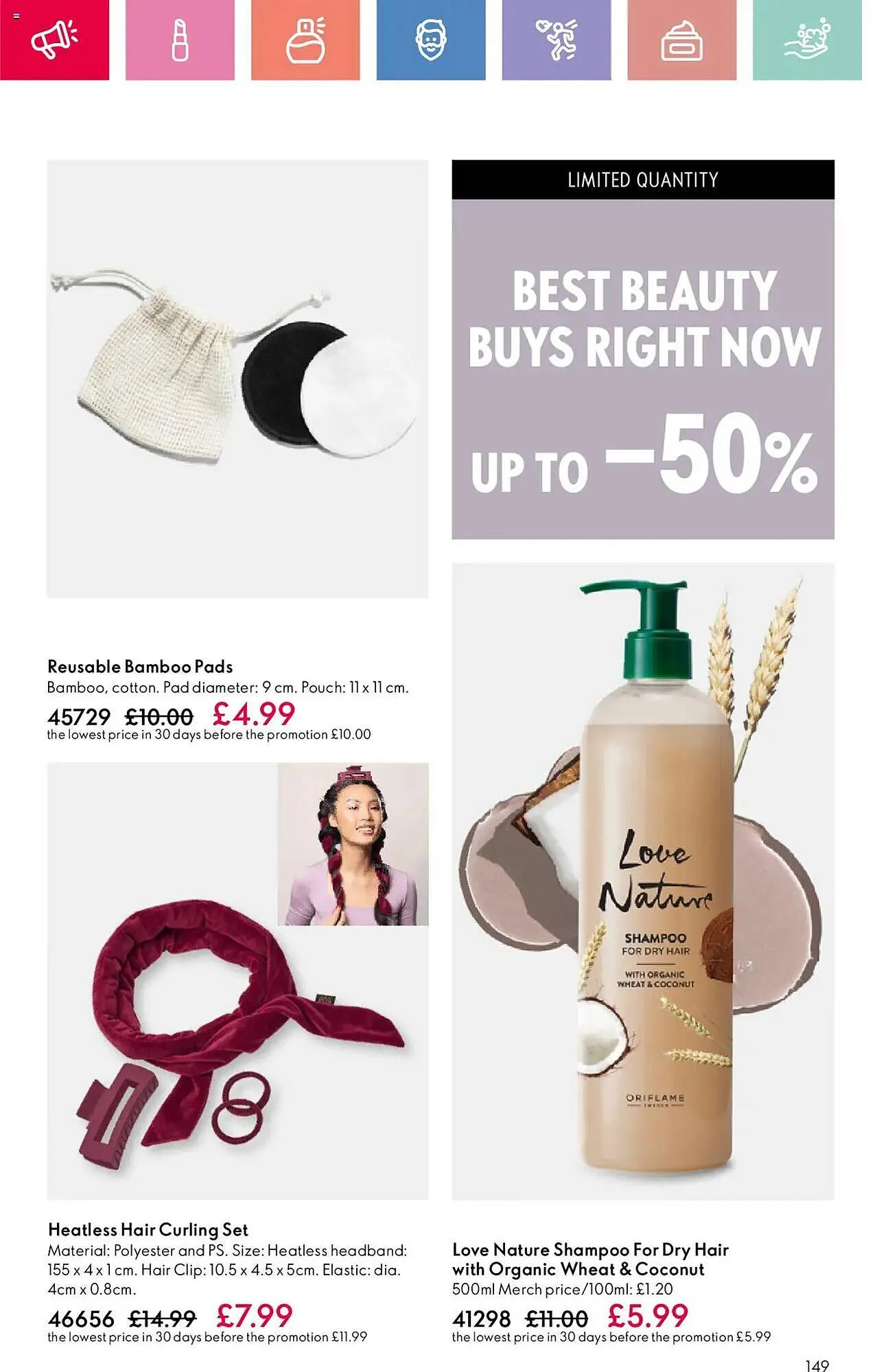 Oriflame leaflet from 10 July to 30 July 2025 - Catalogue Page 149