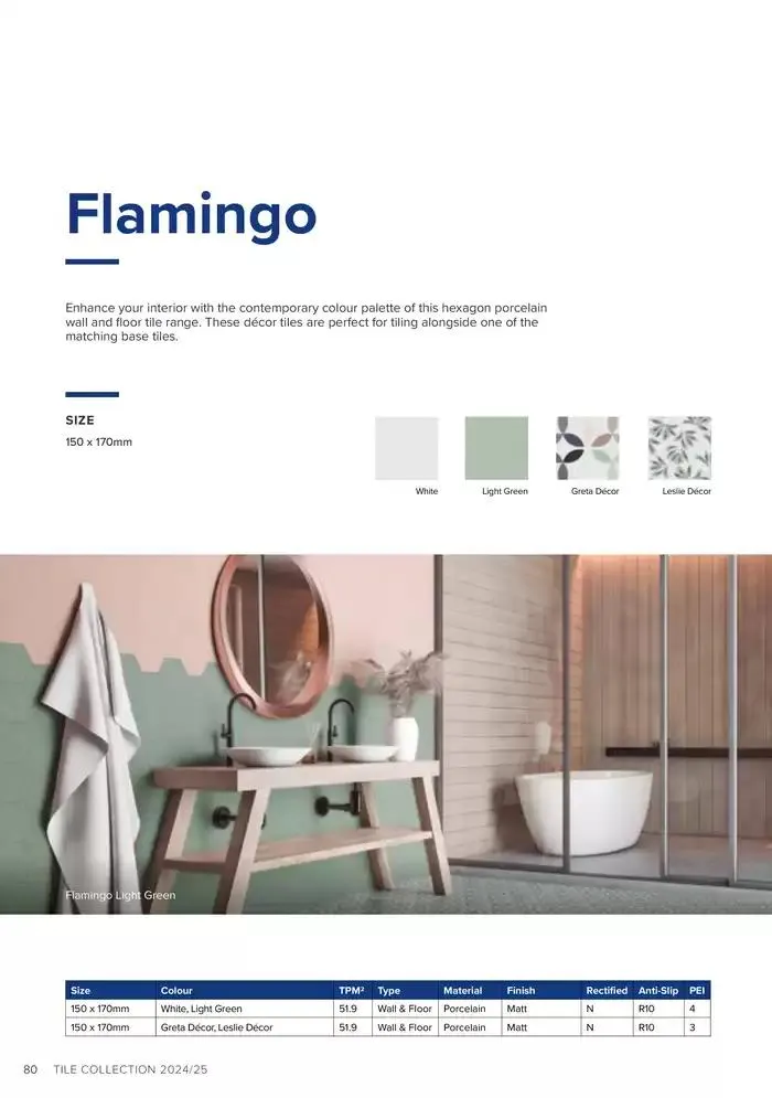 Tile Collection  from 14 January to 31 May 2025 - Catalogue Page 80