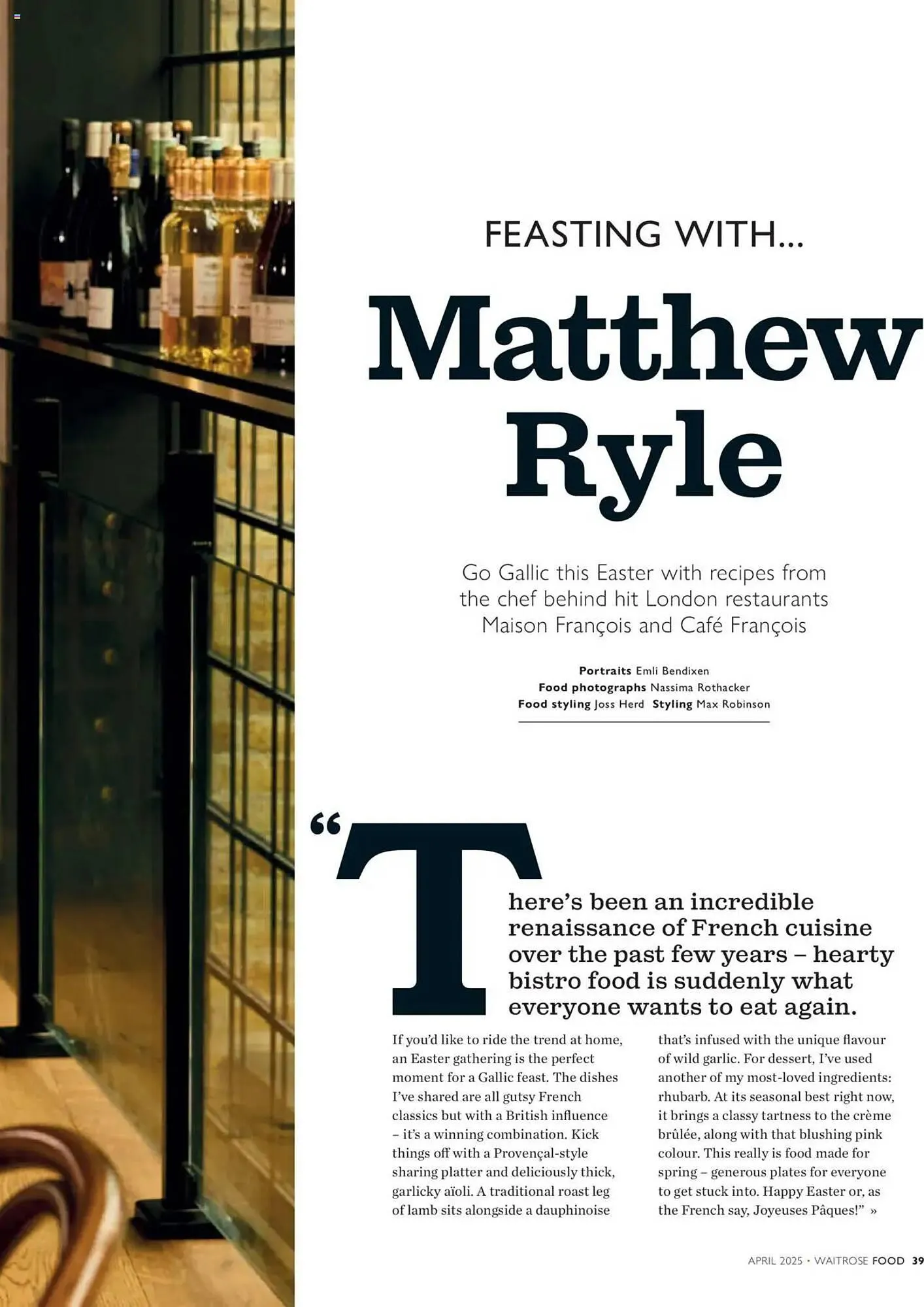 Waitrose leaflet from 26 March to 30 April 2025 - Catalogue Page 39