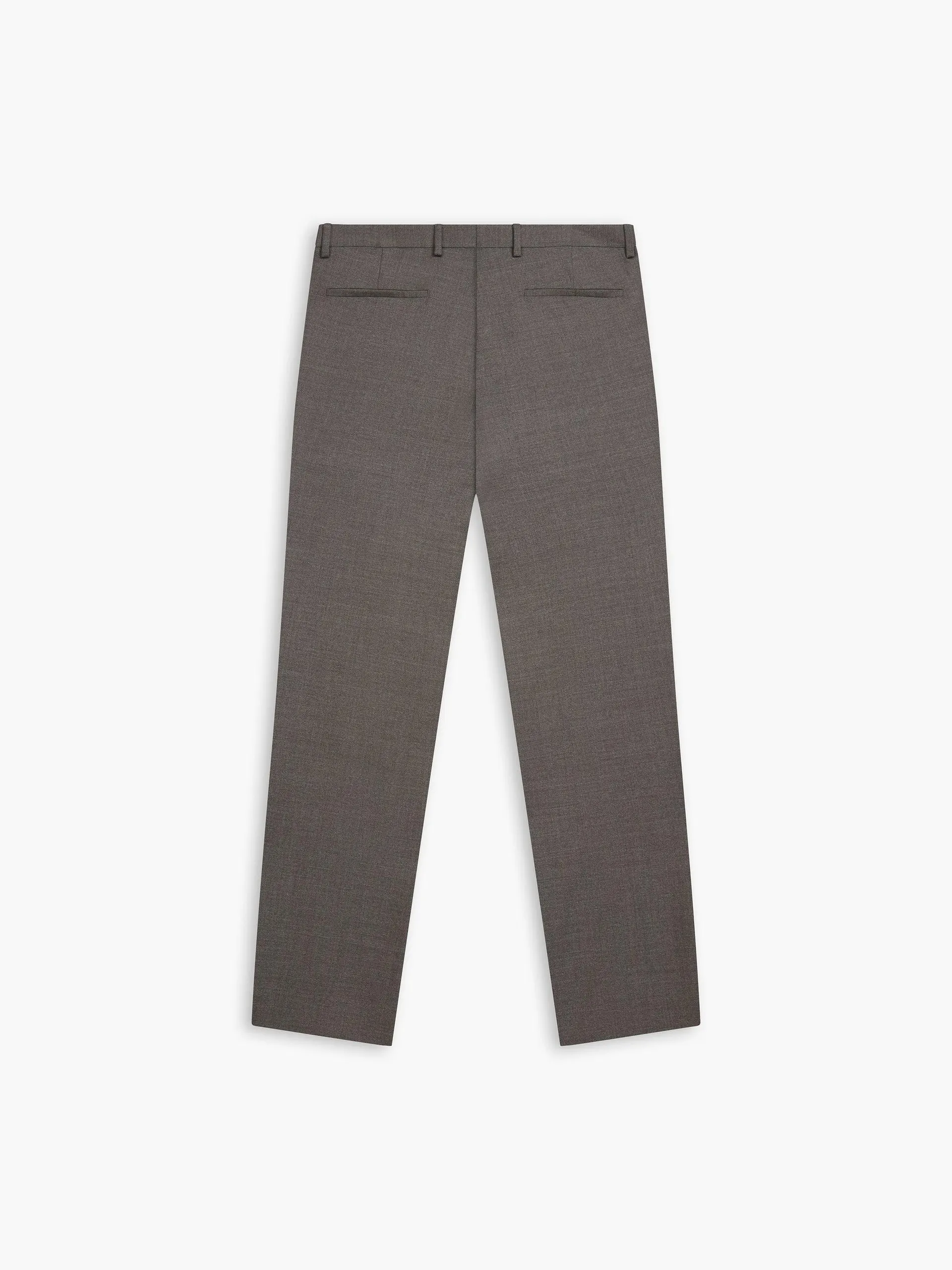 Marconi Barberis Slim Fit Dark Taupe Trouser