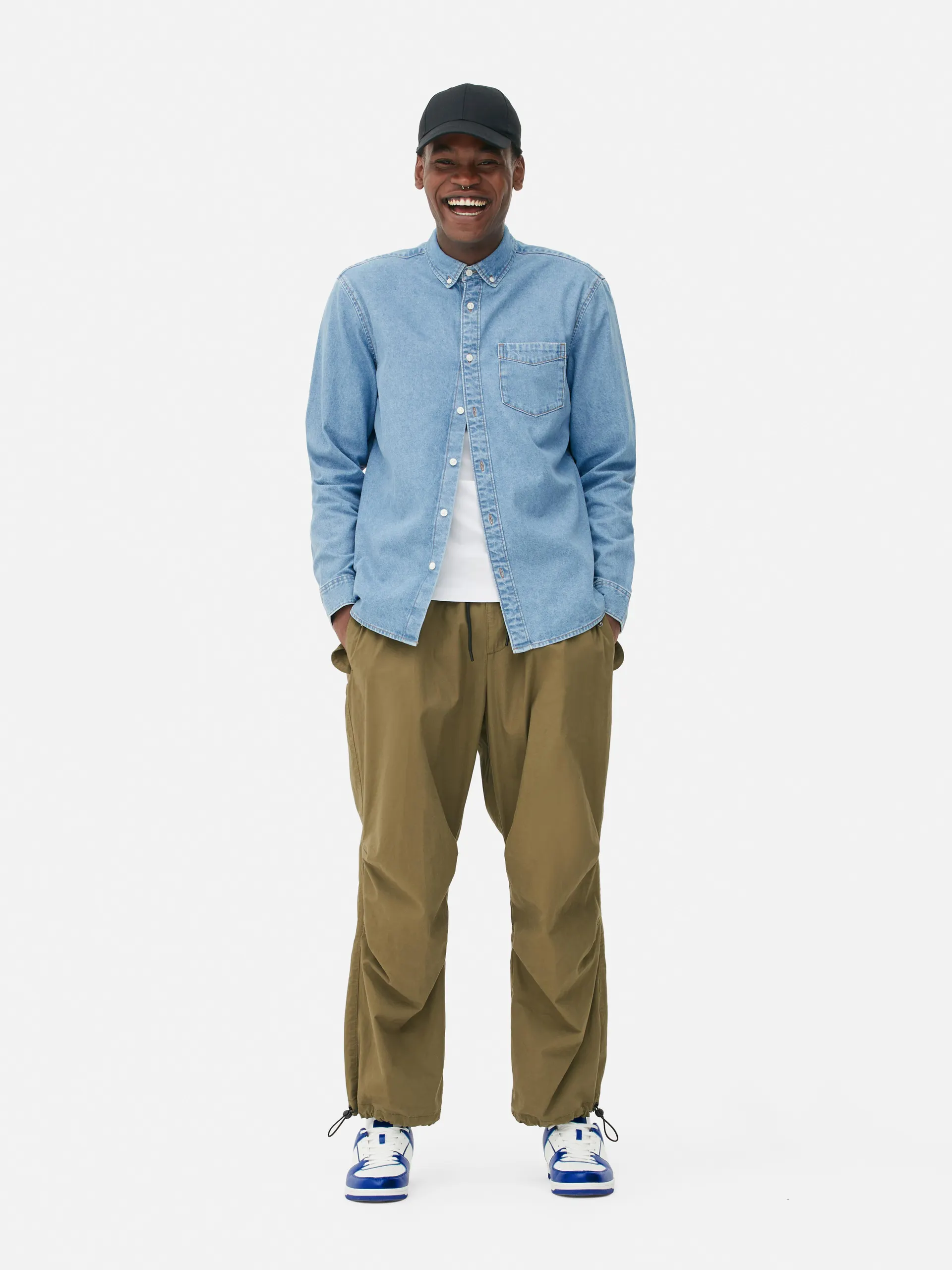 Denim Long Sleeve Shirt