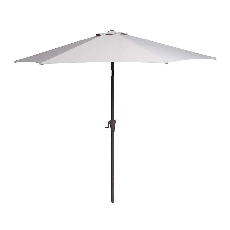 2.7m Crank & Tilt Parasol - Natural