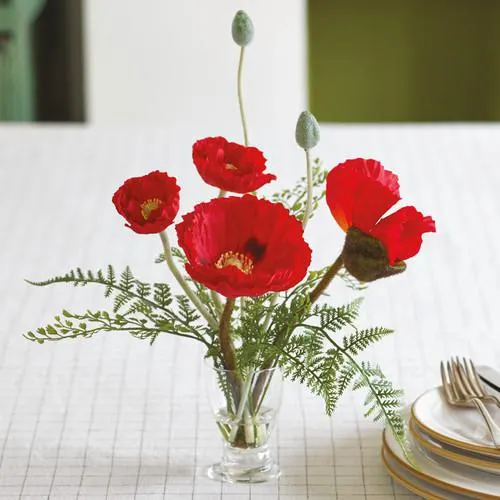 Meadowlark Poppy Arrangement