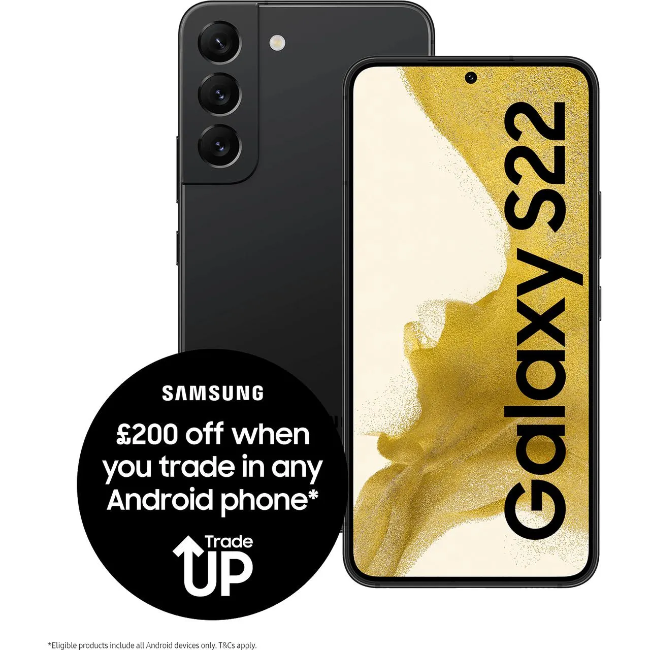 Samsung Galaxy S22 128GB Smartphone in Phantom Black