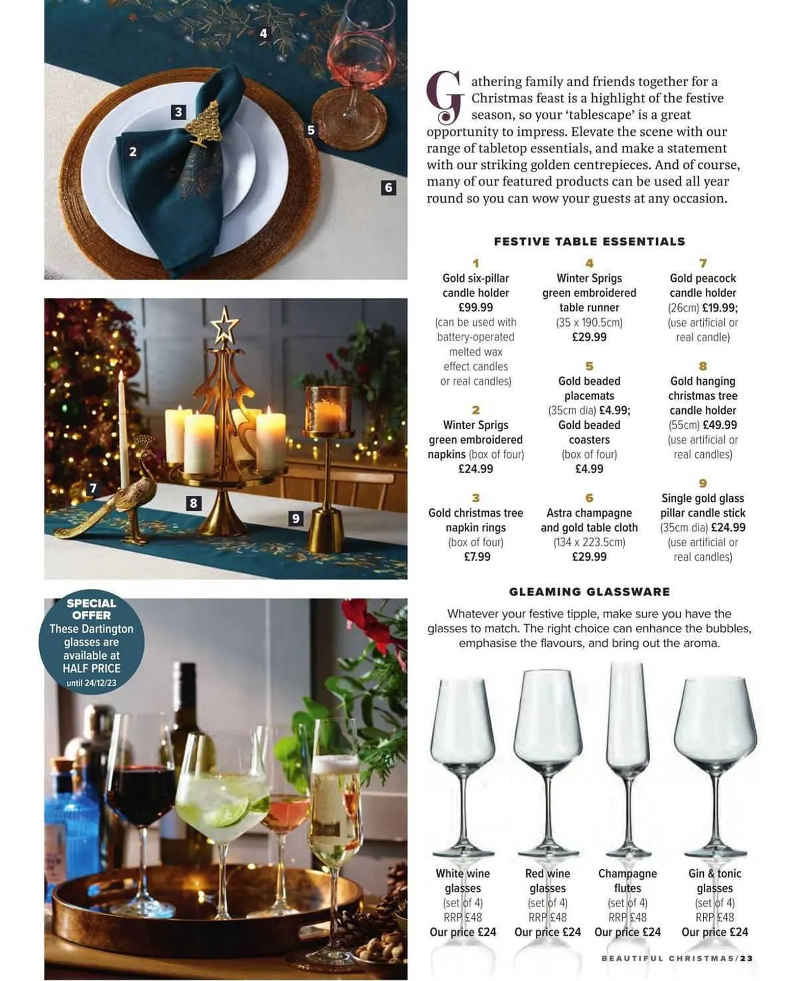 Squires Garden Centres leaflet from 26 October to 24 December 2023 - Catalogue Page 23