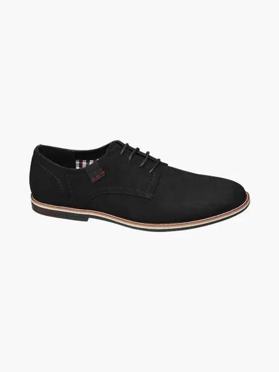 Mens Black Lace-up Shoes