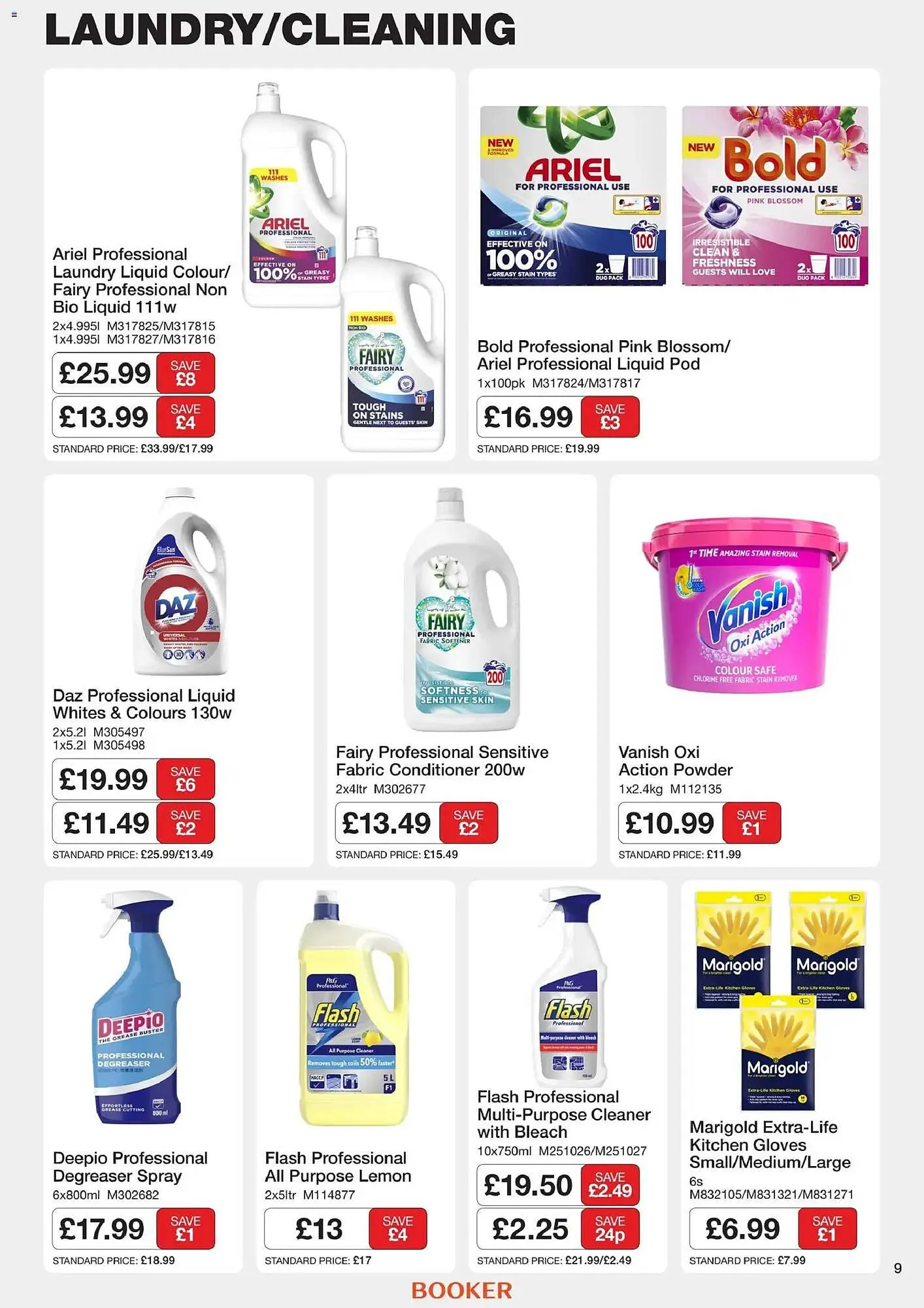 Booker Wholesale brochure from 22 April to 20 May 2026 - Catalogue Page 9