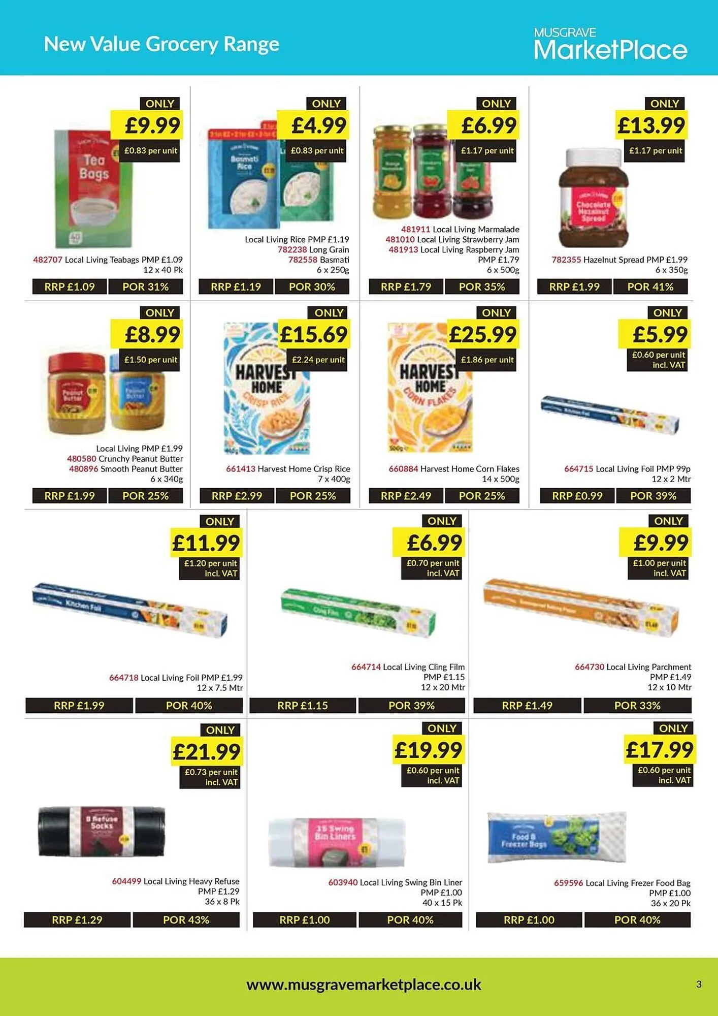 Musgrave MarketPlace leaflet from 14 July to 3 August 2025 - Catalogue Page 3