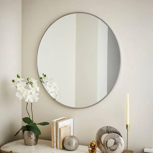 Metal Round Wall Mirror