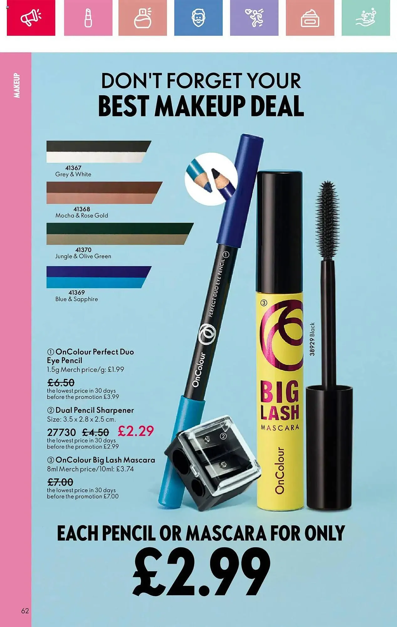 Oriflame leaflet from 17 April to 7 May 2025 - Catalogue Page 62