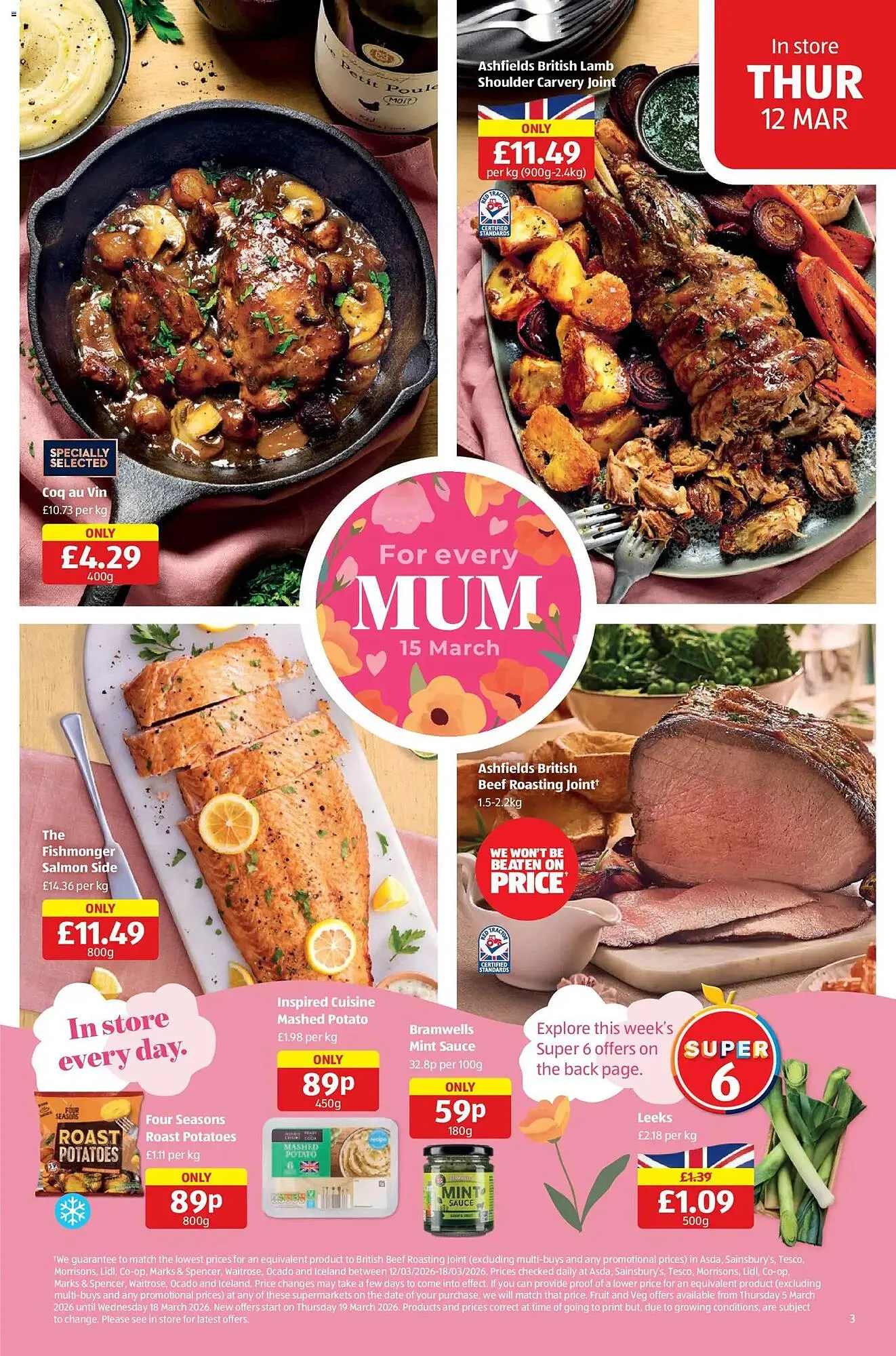 Aldi leaflet from 13 March to 16 March 2026 - Catalogue Page 3