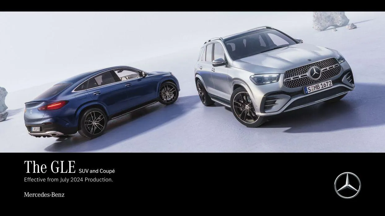 Mercedes Benz New GLE SUV & Coupé from 20 May to 31 December 2024 - Catalogue Page 1