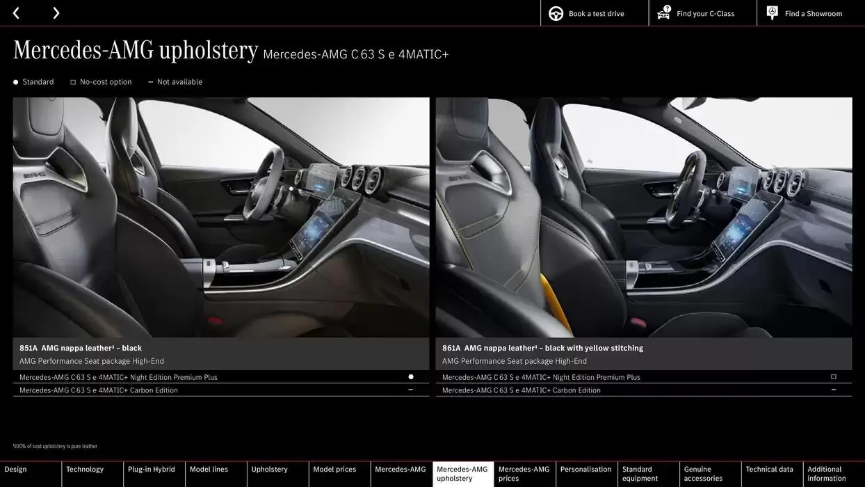 Mercedes Benz C-Class Saloon from 9 October to 9 October 2025 - Catalogue Page 50