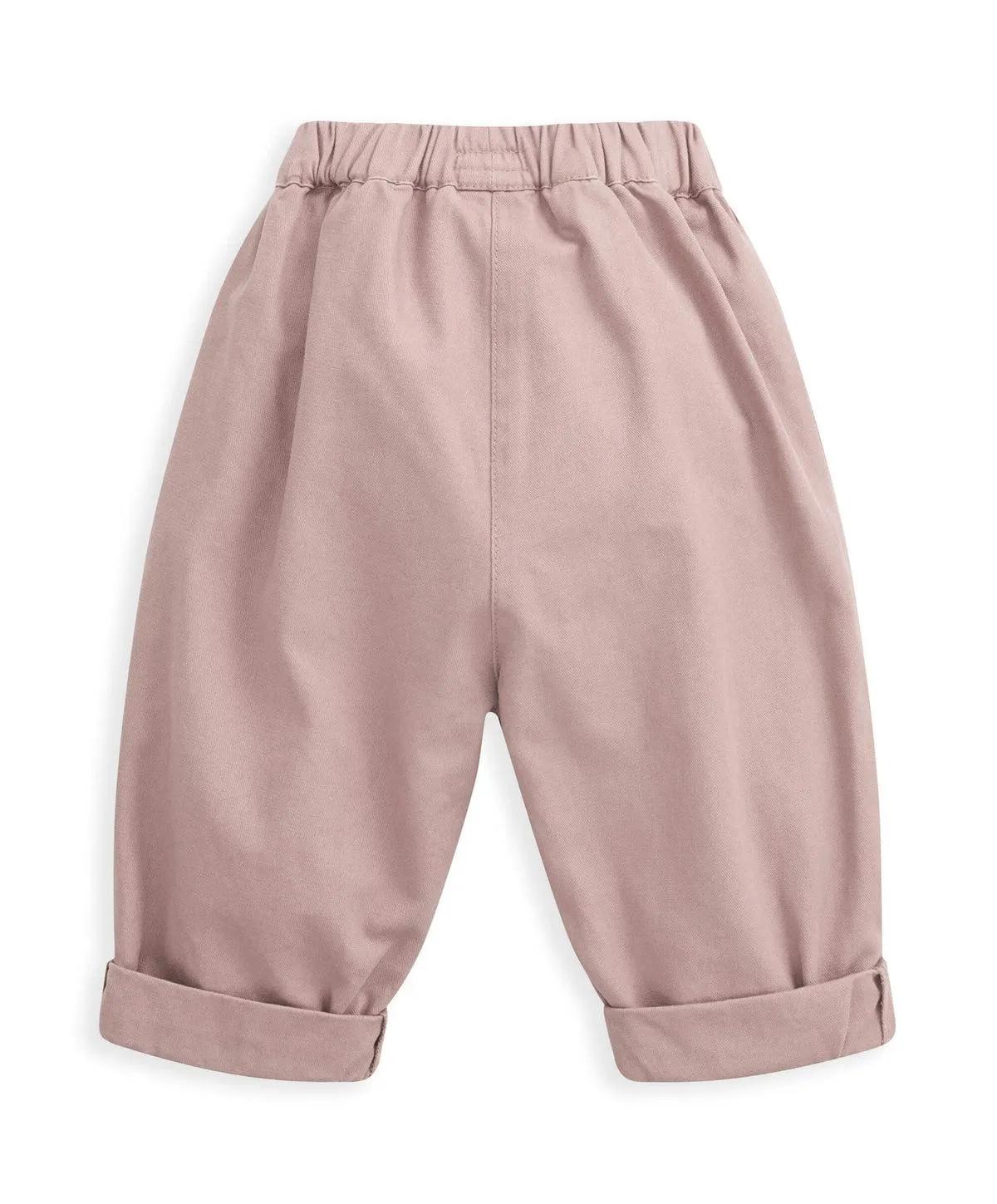 Woven Relaxed Trousers - Pink