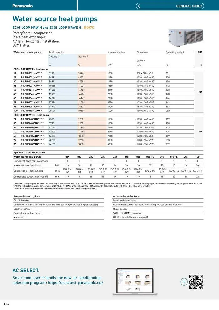 Price List 2024 / 2025 from 12 August to 31 December 2025 - Catalogue Page 126