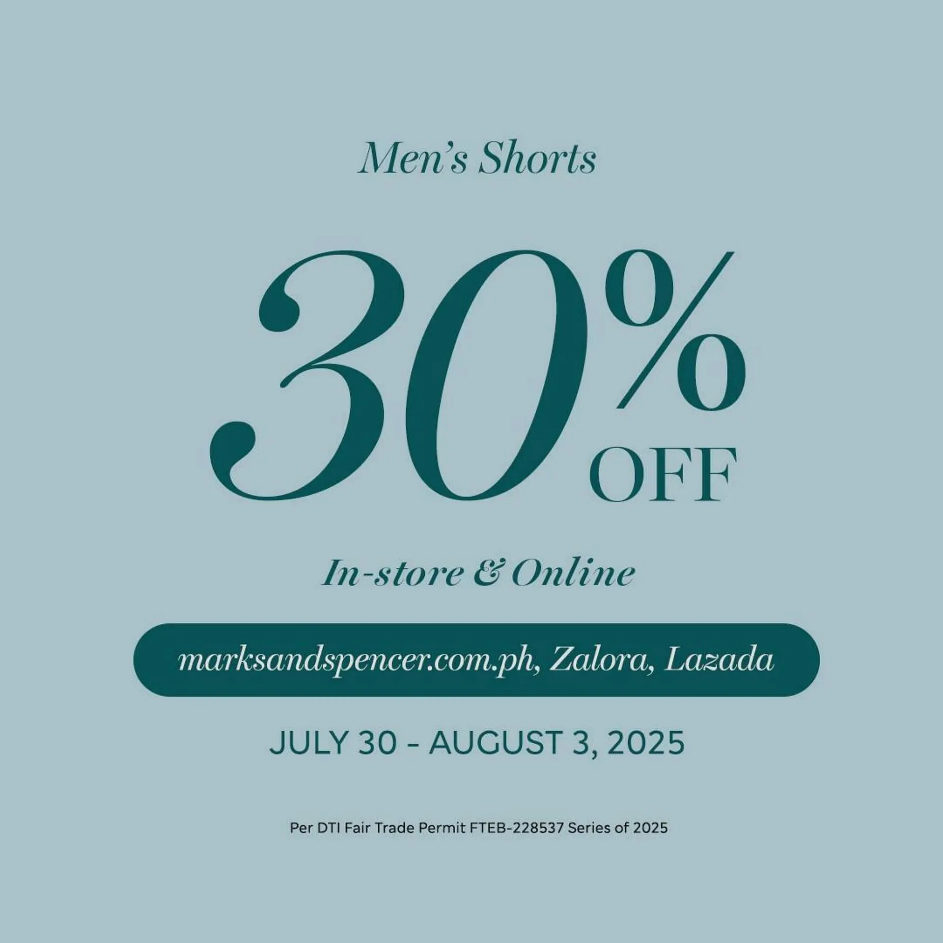 Marks & Spencer leaflet from 30 July to 3 August 2025 - Catalogue Page 2