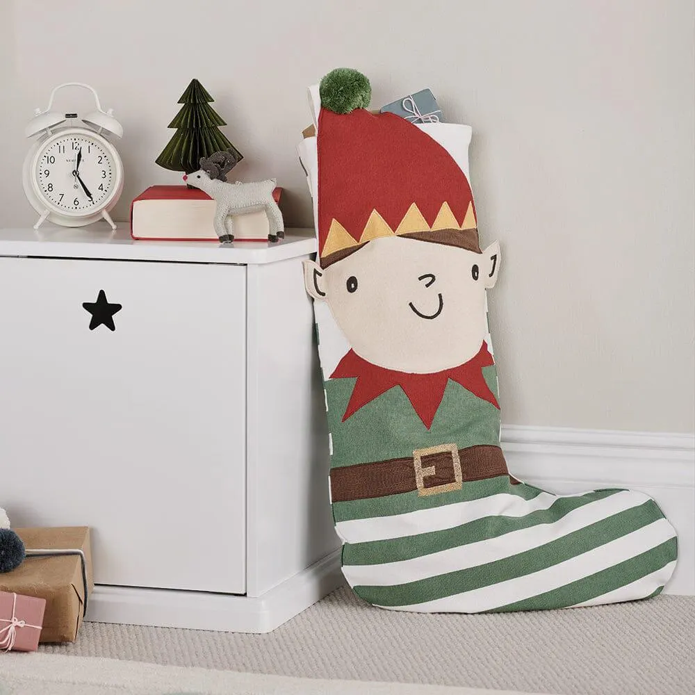 Christmas Stocking, Jolly Elf