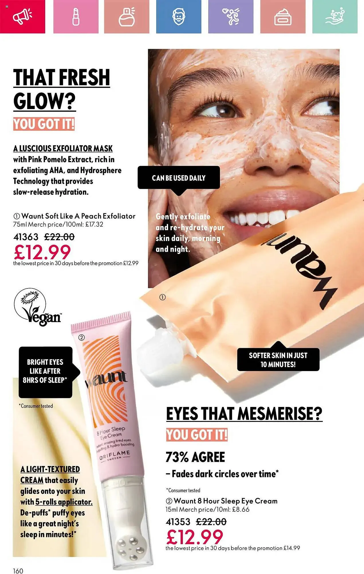 Oriflame leaflet from 17 April to 7 May 2025 - Catalogue Page 160