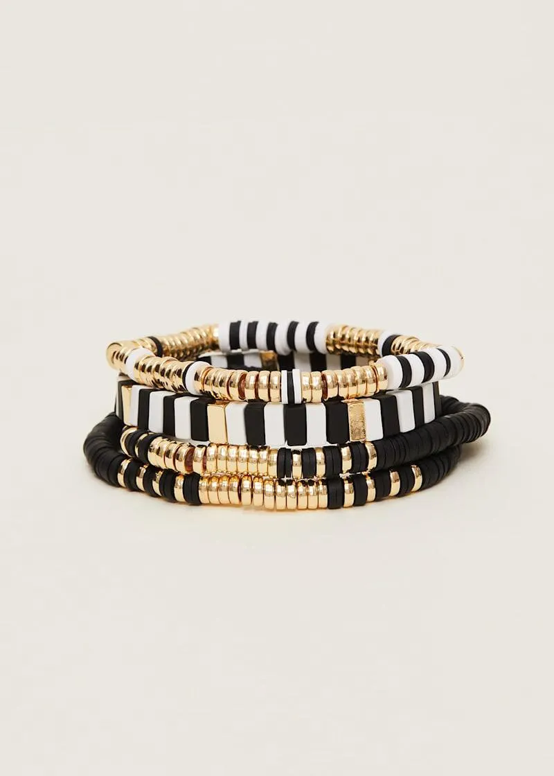 Mono Beaded Bracelet Pack