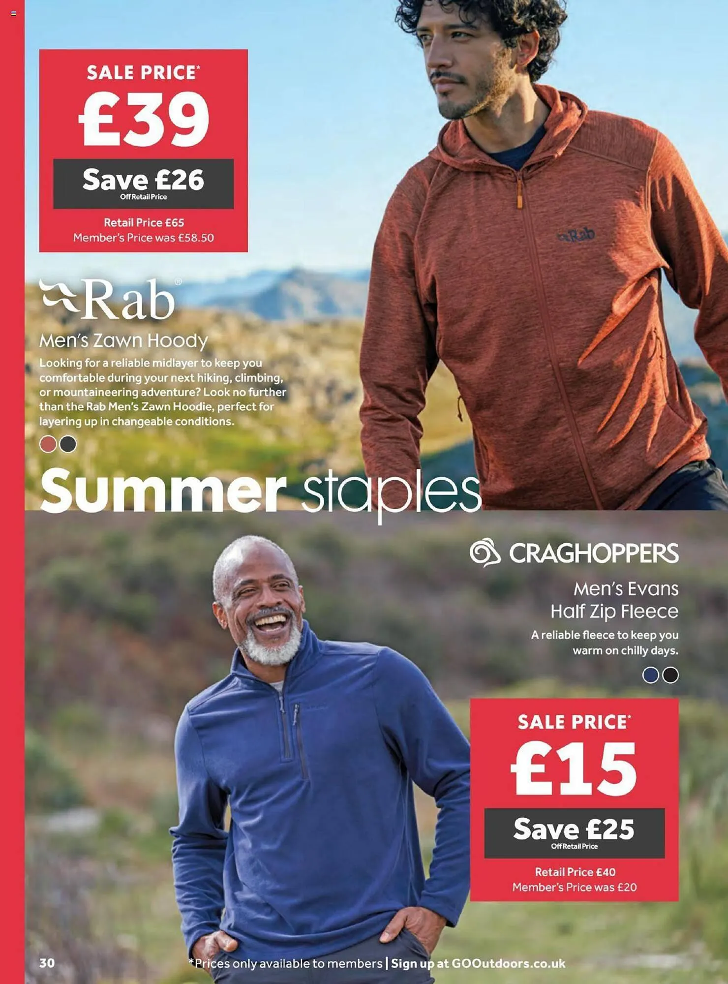 GO Outdoors Weekly Offers from 13 July to 13 September 2023 - Catalogue Page 30