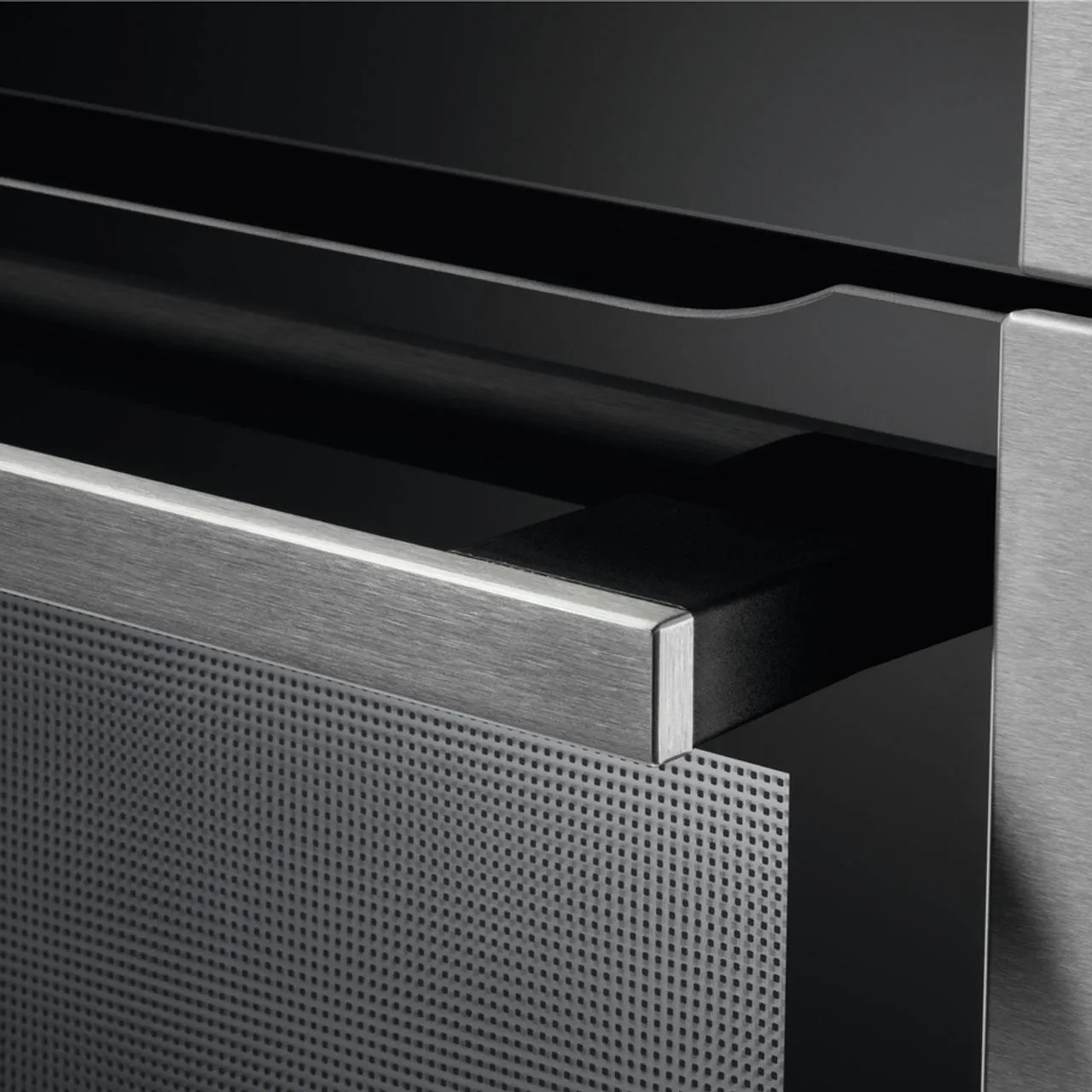 AEG BPS556020M Built In Electric Single Oven - Stainless Steel / Black - A+ Rated