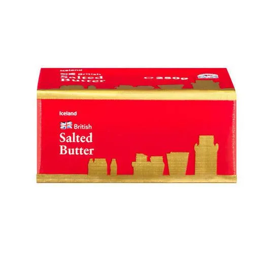 Iceland British Salted Butter 250g