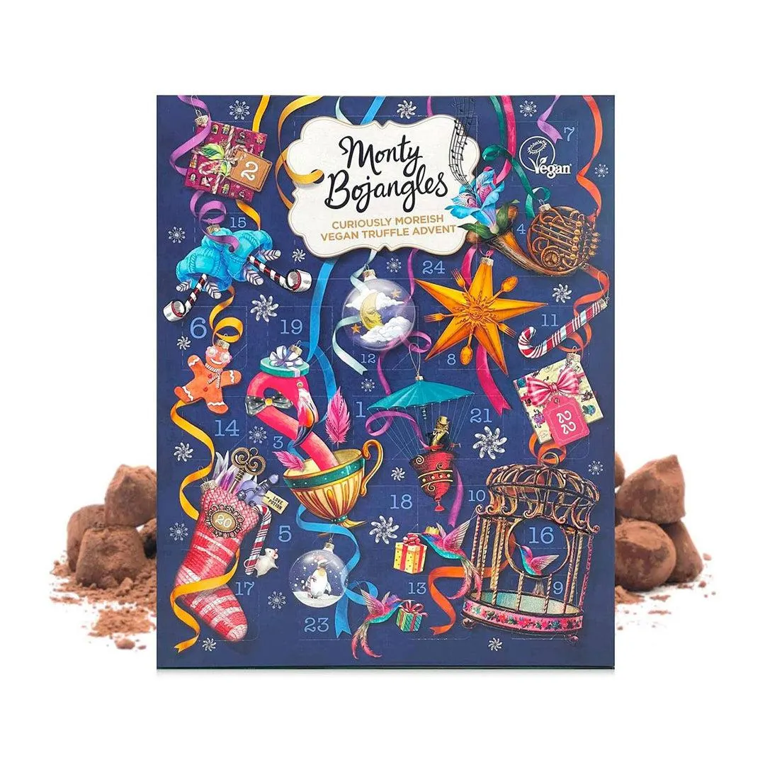 Monty Bojangles Curiously Moreish Vegan Truffle Advent Calendar
