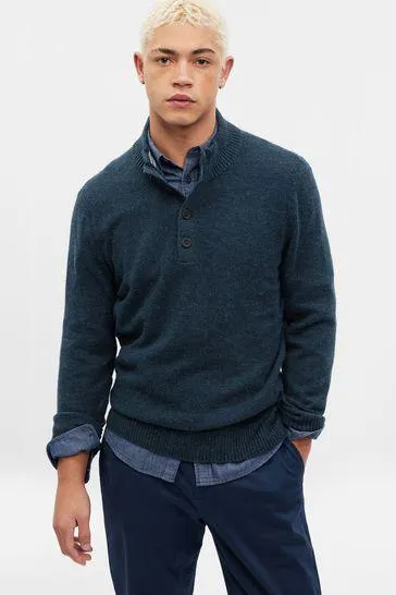 Mock Neck Long Sleeve Jumper