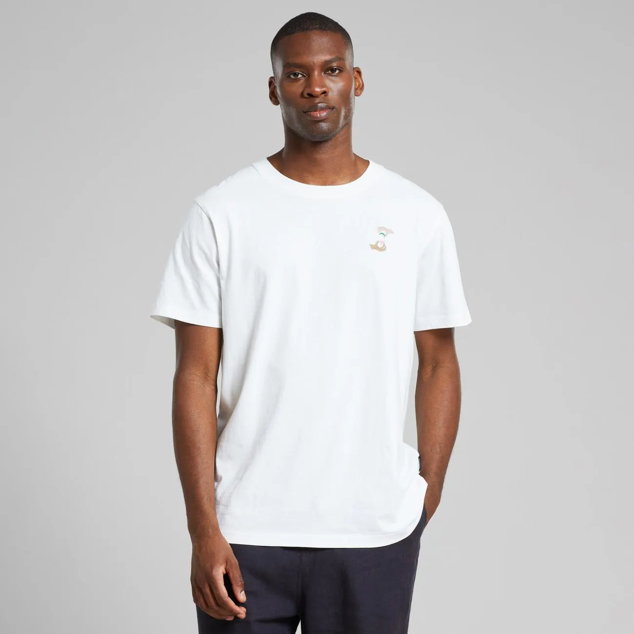 T-shirt Stockholm Siesta Fiesta Hands Emb White