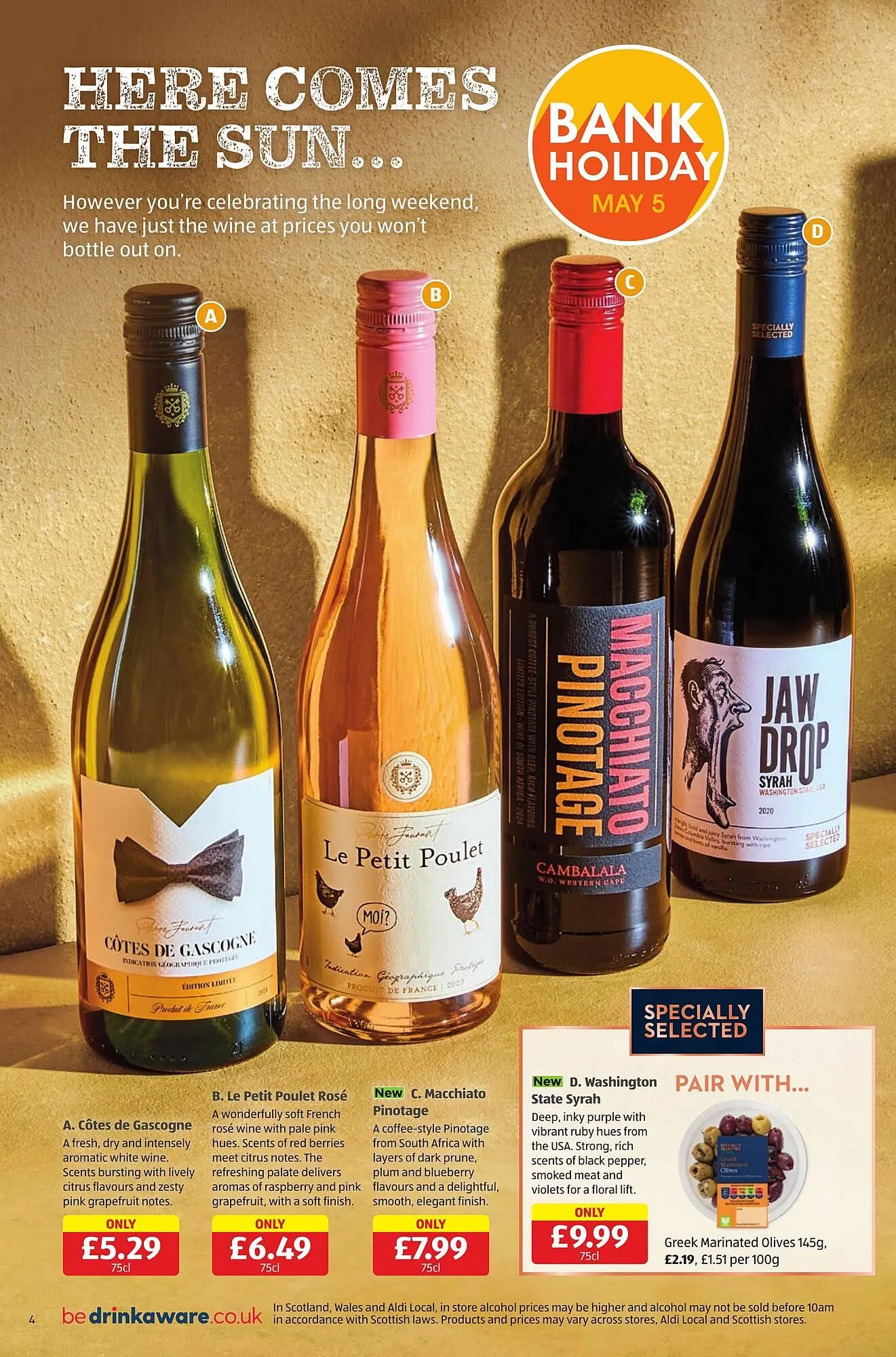 Aldi leaflet from 8 May to 11 May 2025 - Catalogue Page 4