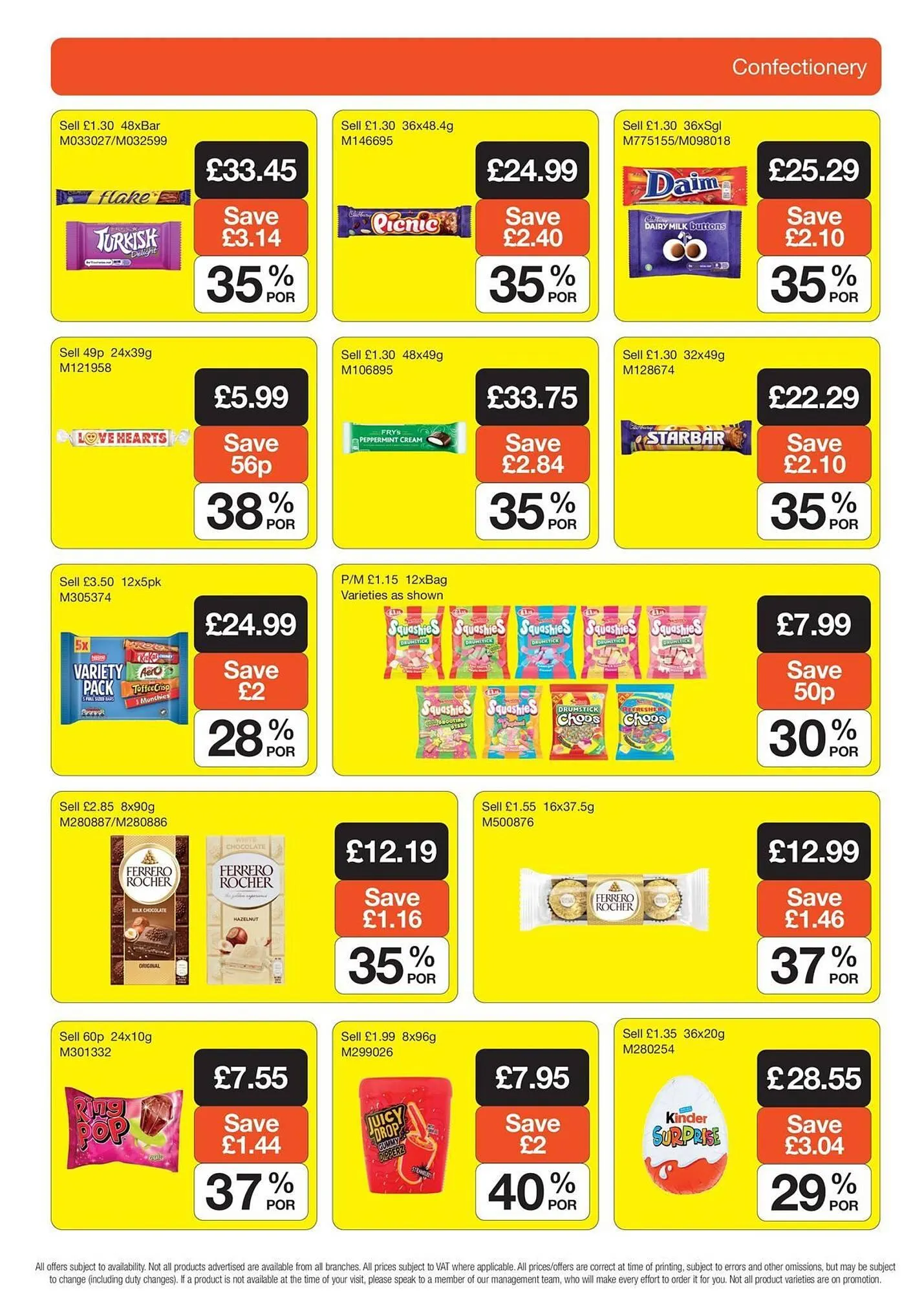 Booker Wholesale brochure from 10 September to 7 October 2025 - Catalogue Page 5