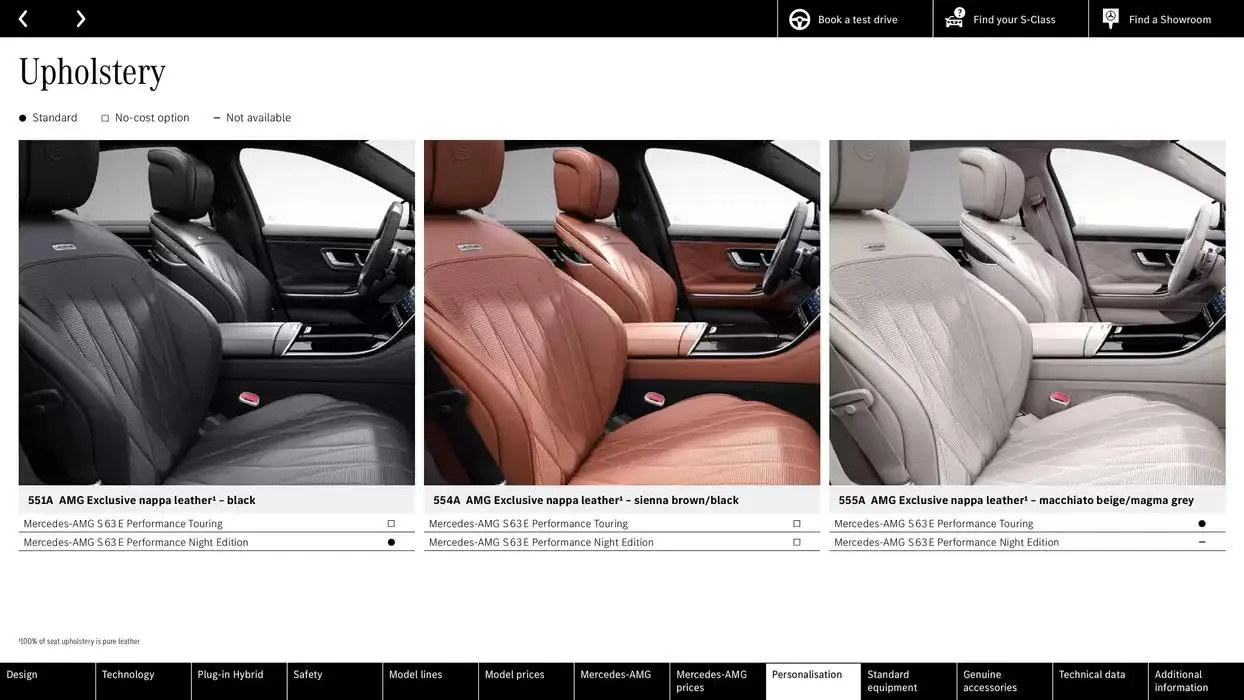 Mercedes Benz S-Class Saloon from 10 October to 10 October 2025 - Catalogue Page 40