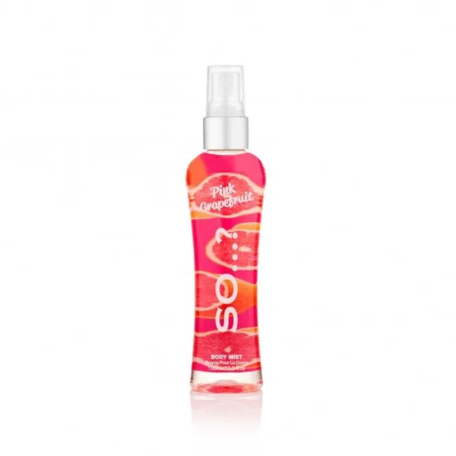 So...? Pink Grapefruit Body Mist 100ml Spray