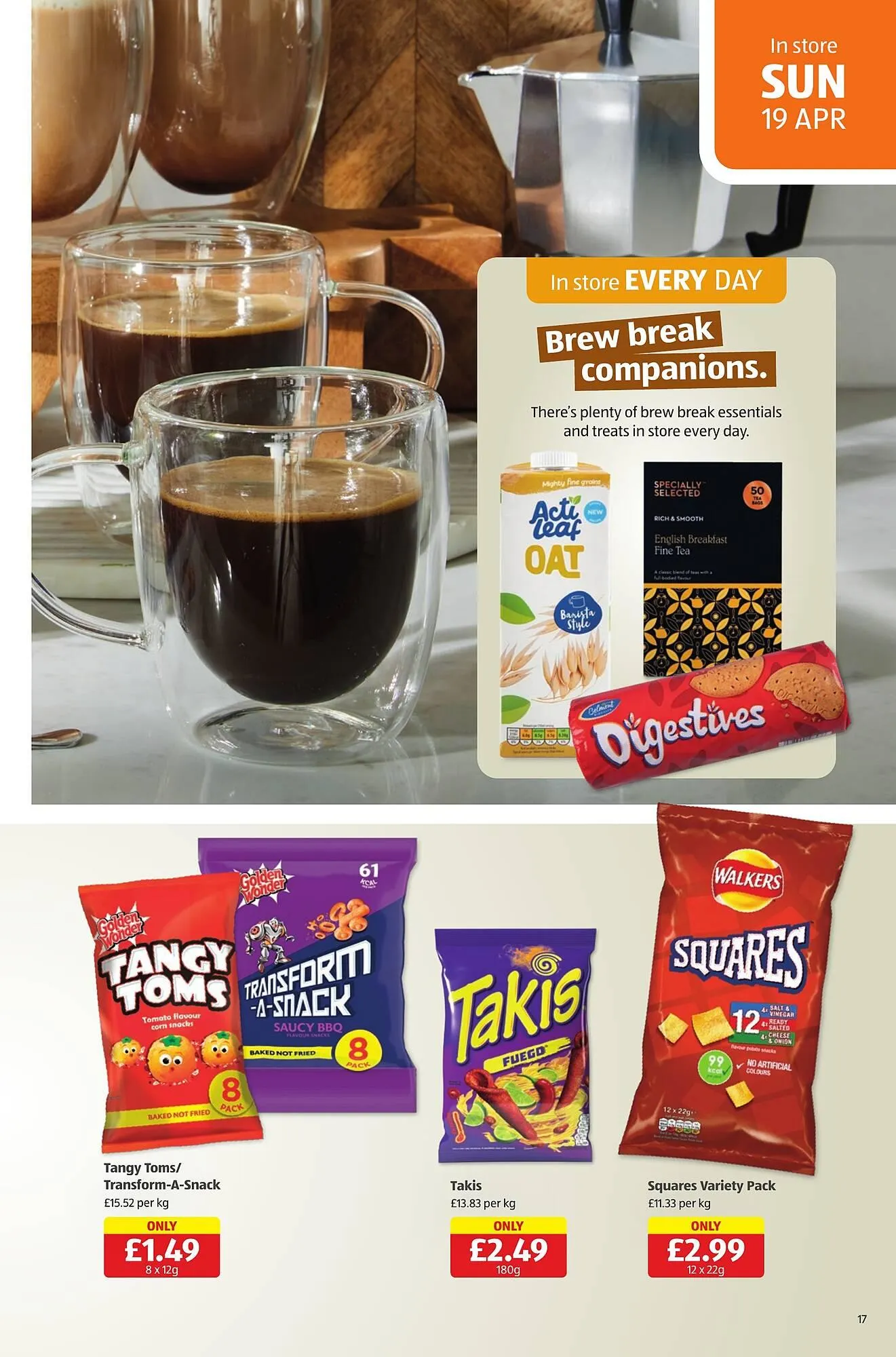 Aldi leaflet from 16 April to 19 April 2026 - Catalogue Page 17